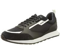 Hugo Mens Icelin Suede & Nylon Trainers - Dark Blue Leather - Size UK 12