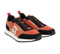 Hugo Mens Icelin Running Suede Trainers - Orange - Orange - 6 UK