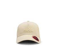 HUGO Mens Jude Cotton-Twill Cap with Logo