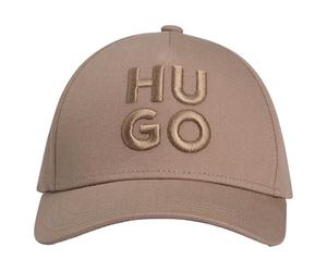 HUGO Men's Jude-Stacked Cap, Medium Brown219,