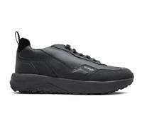 Hugo Mens Kane Runn Trainers - Black Leather - Size UK 10