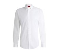 HUGO Mens Kenno Slim-fit Business Shirt in Cotton poplin