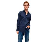HUGO Mens Kenno Slim-fit Shirt in Cotton-Blend poplin