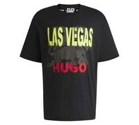 Hugo Mens Las Vegas Artwork T-Shirt - Black - M - Black