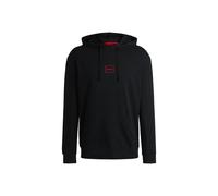 Hugo Men's Laze Box Logo Pullover Hoodie Black | Size: Small HUGO Black S