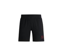 Hugo Men's Laze Box Logo Shorts Black | Size: Medium HUGO Black M