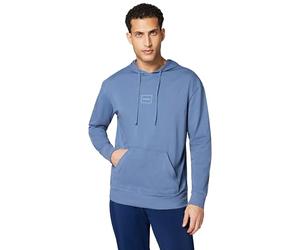 HUGO Men's Laze Hoodie Lounge Sweatshirt, Open Blue 496, XL