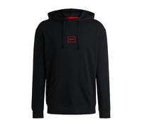 HUGO Men's Laze Hoodie Loungew_Sweatshirt, Black1, L