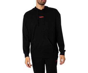 HUGO Men's Laze Hoodie Loungew_Sweatshirt, Black1, S