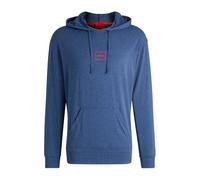 HUGO Men's Laze Hoodie Loungew_Sweatshirt, Dark Blue407, XXL