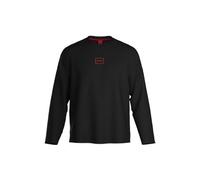 Hugo Men's Laze Longsleeve Black | Size: Large HUGO Black L