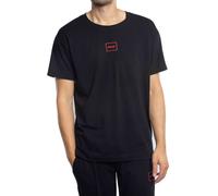 HUGO Loungewear T-Shirt Laze – Stretch-cotton, Relaxed Fit, Short Sleeve – Black XL