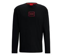 HUGO Men's Laze Loungew_Longsleeve, Black1, M
