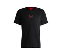 HUGO Men's Laze Loungewear_T_Shirt, Black1, XL