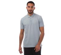Hugo Mens Logo Print Polo Shirt in Blue - Size Large
