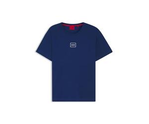 Hugo Men's Lounge Laze Box Logo T-Shirt, Navy