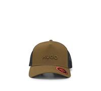 HUGO Cotton-twill cap with mesh panels - Style Marsel-Trucker, 50535942 Khaki pcs.