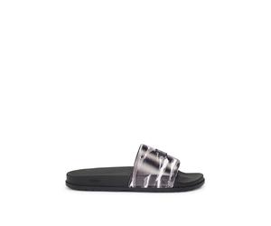 HUGO Mens Match it Printed slides with stacked logo on upper Size 6