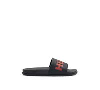 HUGO Men's Match_it_Slid_rblg_n Slide, Black, 9 UK
