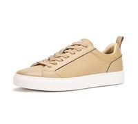 HUGO Men's Morrie Low Profile Friendly Leather Sneakers, Nougat Beige, 6 UK