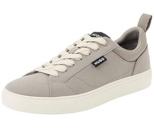 HUGO Men's Morrie Tenn Mfny Tennis Trainers, Open Grey, 9 UK