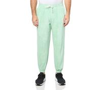 HUGO Men's Nala Script Logo Joggers Cuffed Sweatpants, Cucumber Green, Small