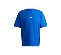 HUGO Mens Relaxed Fit Nalono T-Shirt - Colour: 493 Open Blue - Size: Medium