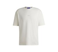 HUGO Mens Nalono Logo-Print T-Shirt in Cotton Jersey