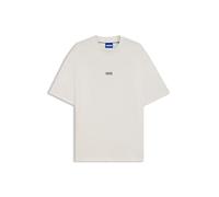 HUGO Mens Nalono Logo-Print T-Shirt in Cotton Jersey