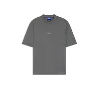 HUGO Mens Nalono Logo-Print T-Shirt in Cotton Jersey