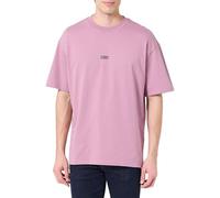 Hugo Men's Nalono T-Shirt, Dark Pink, M