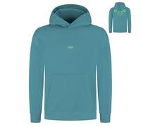 HUGO Men's Nazardo 10257685 01 Sweatshirt, Turquoise/Aqua 449, L