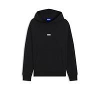 HUGO Mens Nazardo Cotton-terry loose-fit hoodie with logo details