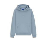 HUGO Mens Nazardo Cotton-terry loose-fit hoodie with logo details