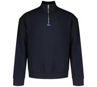Hugo Neeler 10249110 01 Half Zip Sweatshirt Blue S Men