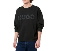 HUGO Men's Nenzyew Sweatshirt, Medium Grey, L