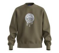 HUGO Men's Newirex Sweatshirt, Open Green, XXL