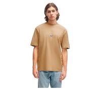 Hugo Blue 50509991 Short Sleeve T-shirt Beige L Men