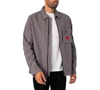 HUGO Mens Overshirt Grey M