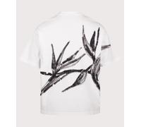 HUGO Mens Oversized Dariso T-Shirt - Colour: 102 Natural - Size: Large
