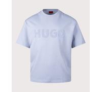 HUGO Mens Oversized Dinkee T-Shirt - Colour: 513 Medium Purple - Size: Large