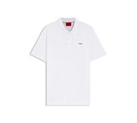 HUGO Mens Polo Shirt White M