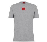 Hugo Mens Regular Fit Diragolino T-Shirt in Grey 029 - Size X-Small