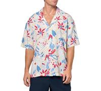 HUGO Men's Relaxed Beach Shirt Swimwear Cover Up (Pack of 1)