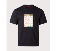 Hugo Damoru 10261763 Short Sleeve T-shirt Black S Man
