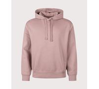 HUGO Mens Relaxed Fit Dapo Hoodie - Colour: 236 Light/Pastel Brown - Size: Small