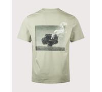 Hugo Derlyns T-shirt Green L Man