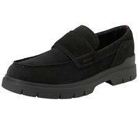 HUGO Men's Ryan_mocc_sd Moccasin, Black 1, 6.5 UK
