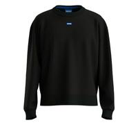 Hugo Men's San Casey-cp Knitted Sweater, Black, XXL