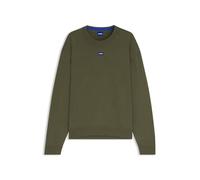 Hugo Men's San Casey-cp Knitted Sweater, Open Green, XXL